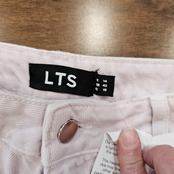 Long tall sally lilac jeans size US 10 NWT - Picture 5 of 9